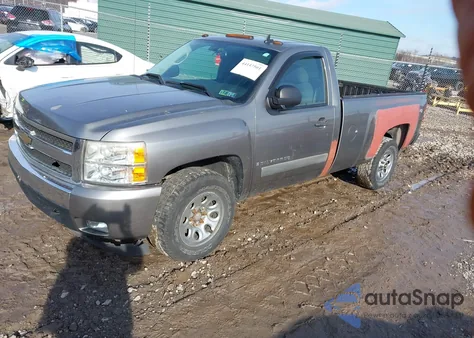 2008 Chevrolet Silverado 1500 Lt1 z USA, uszkodzony, nr VIN 1GCEK14C48Z227029